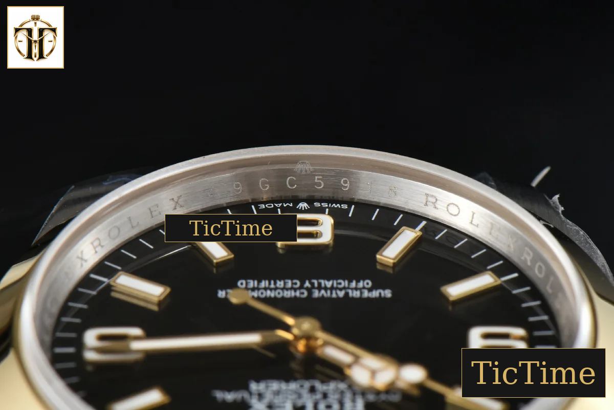 Explorer 124273 36mm GMF YG/SS 904L Black Dial YG/SS Bracelet VR3230 — foto 17