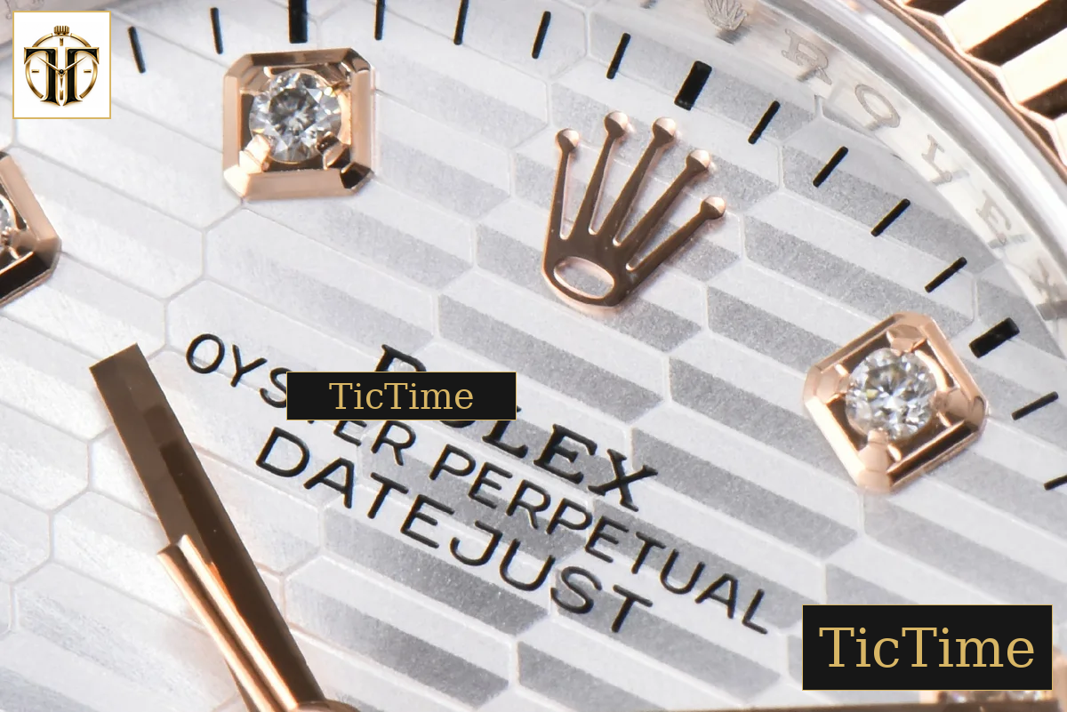 DateJust 36mm VSF RG/SS Silver Motif Dial Diamond Marker Jubilee VS3235 — foto 6