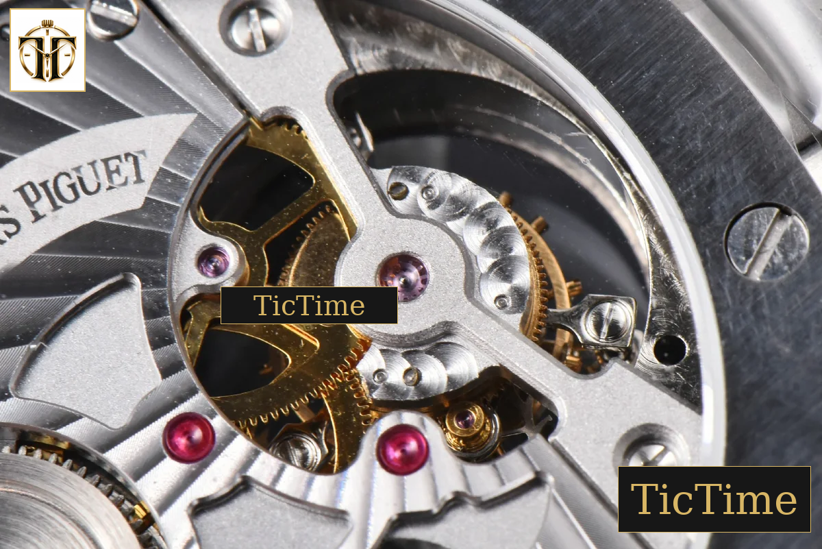 Royal Oak Tourbillon 41mm R8F SS Purple Dial SS Bracelet Flying Tourb V2 — foto 21