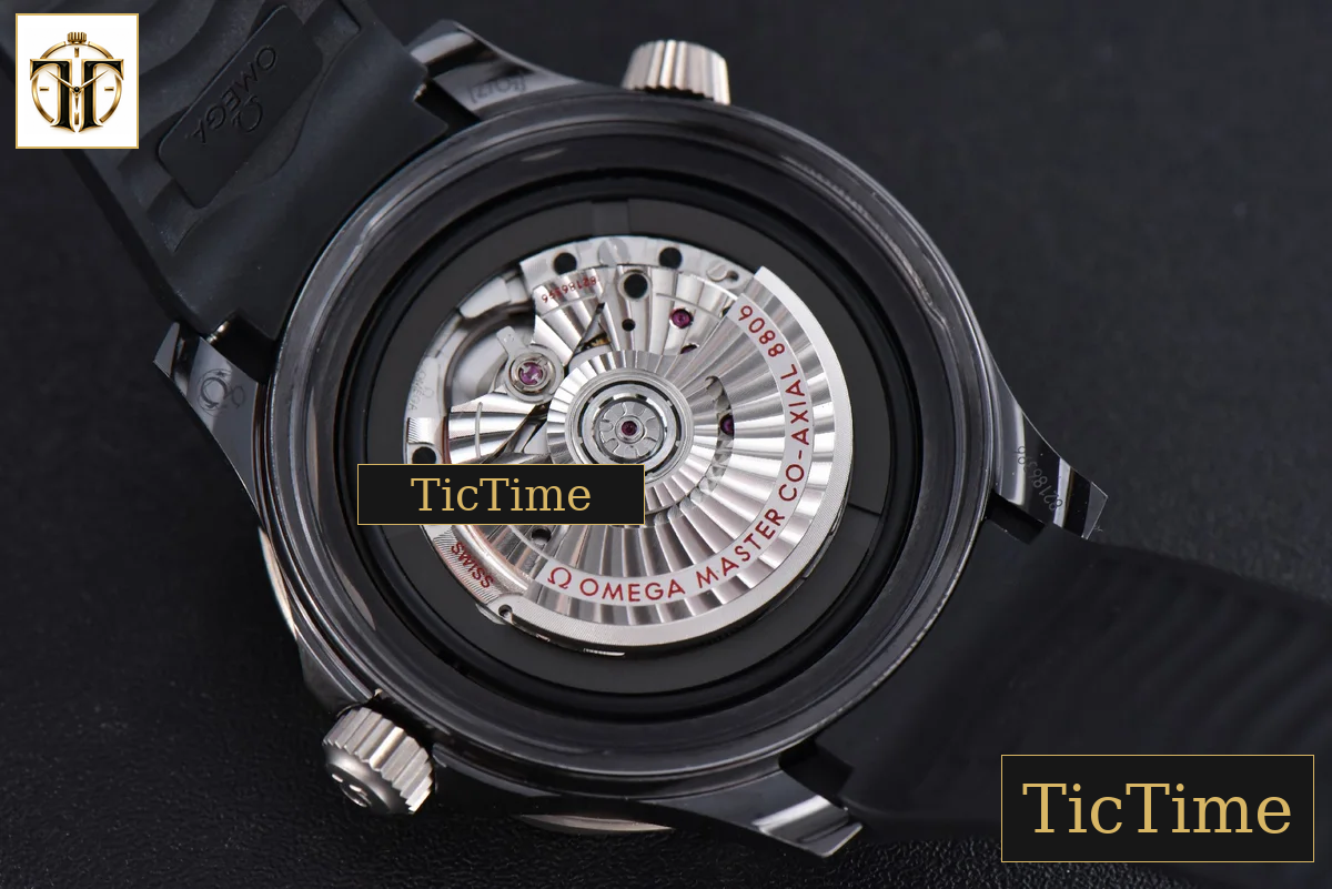 Seamaster Diver 43.5mm VSF Ceramic 300M Black Dial Rubber Strap A8806 — foto 17