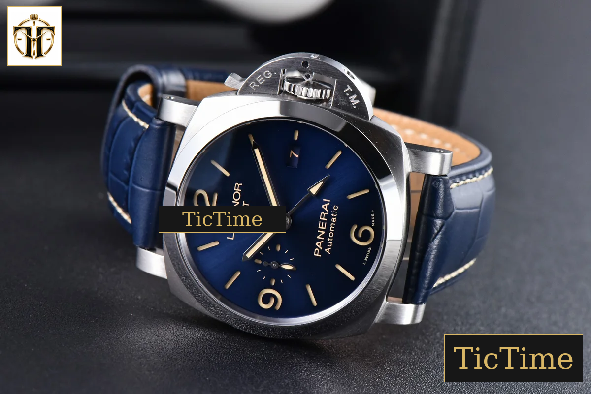 Luminor GMT PAM1033 44mm VSF Blue Dial Blue Leather Strap P9011 — foto 10