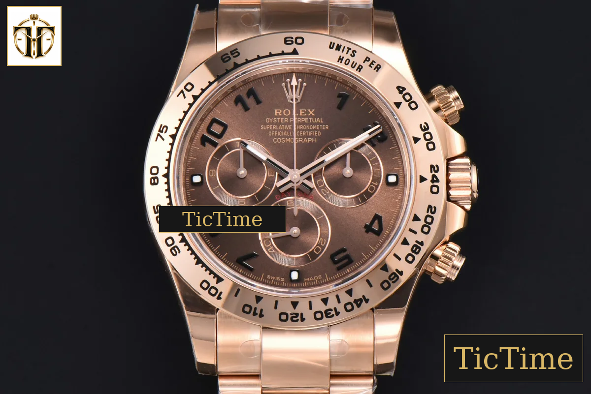 Daytona 116505 APSF RG Brown Dial Digital Marker RG Bracelet SH4130 — foto 2