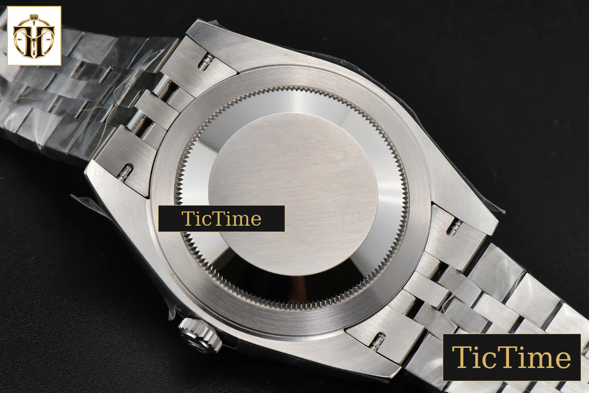 DateJust 904L Fluted Bezel 126334 41mm ARF White Dial Roma Marker Jubilee Bracelet VR3235 — foto 18