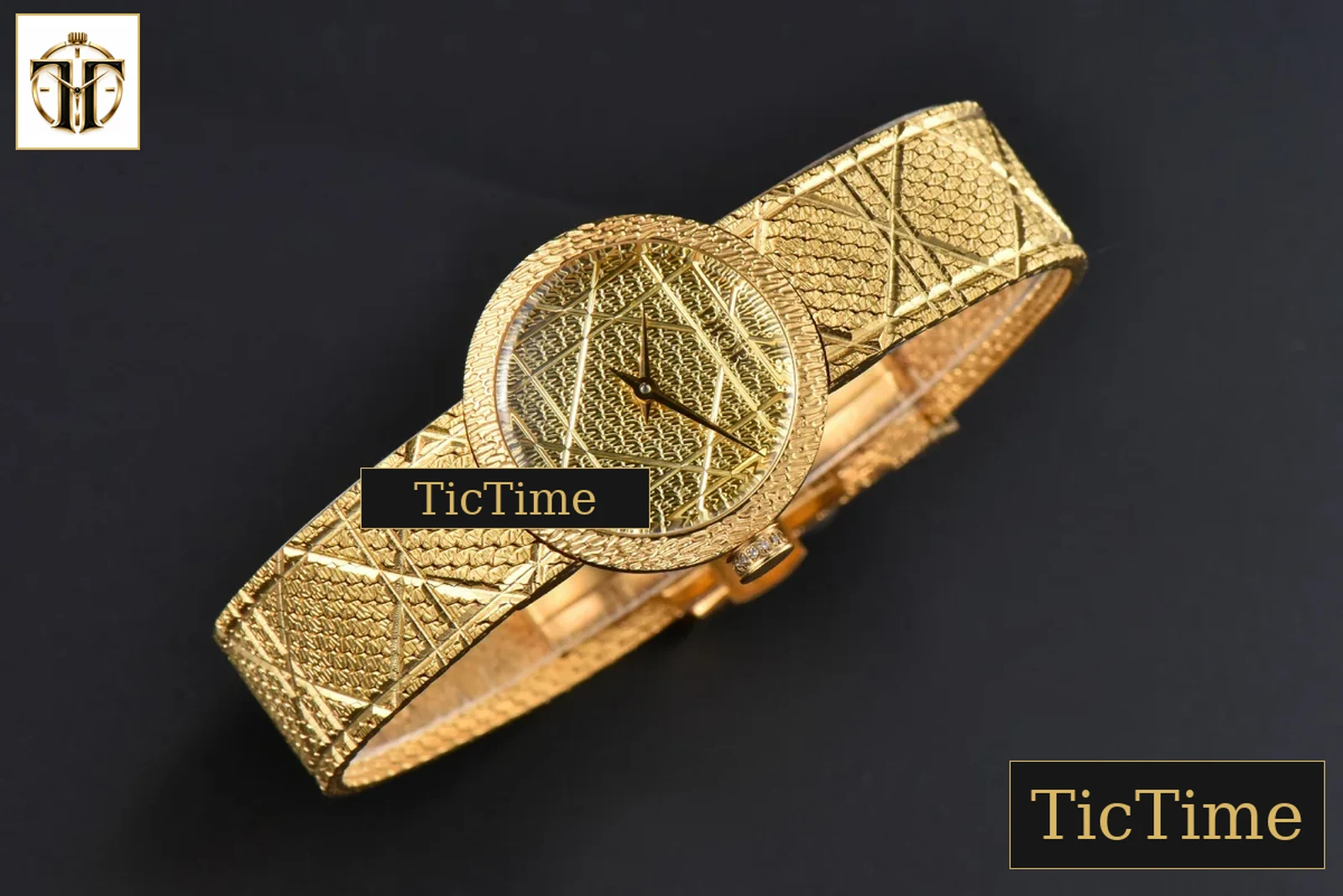 La D My Dior 25mm K11F Gold Dial Quartz — foto 3