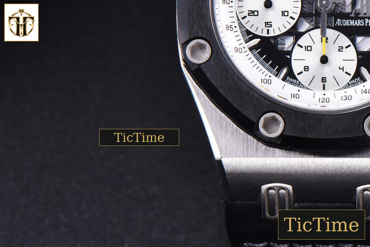 Royal Oak Offshore Ruben Barrichello II 44mm JF Skeleton Dial Black Leather Strap V2 A3126 — foto 18