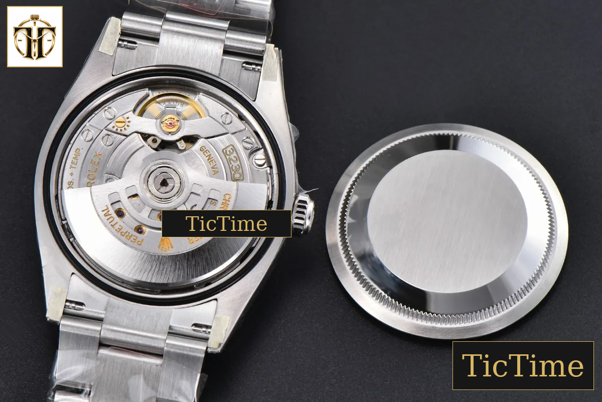 Oyster Perpetual 904L 126000 36mm Clean Factory Black Dial SS Bracelet VR3230 — foto 19