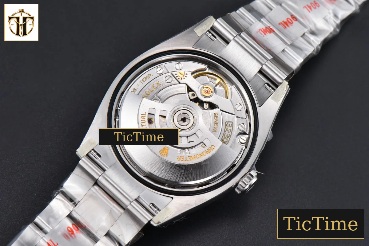 Oyster Perpetual 904L 126000 36mm Clean Factory Black Dial SS Bracelet VR3230 — foto 20