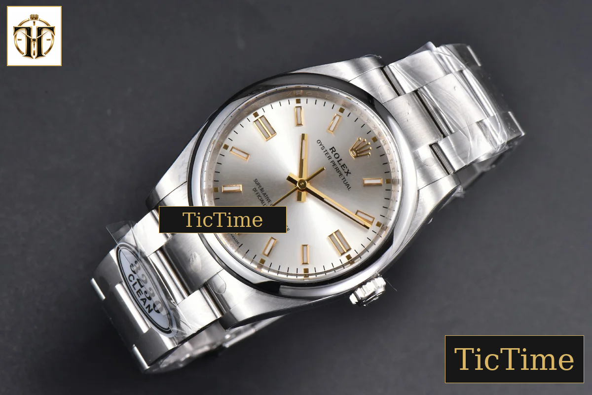 Oyster Perpetual 904L 126000 36mm Clean Factory Silver Dial SS Bracelet VR3230 — foto 4