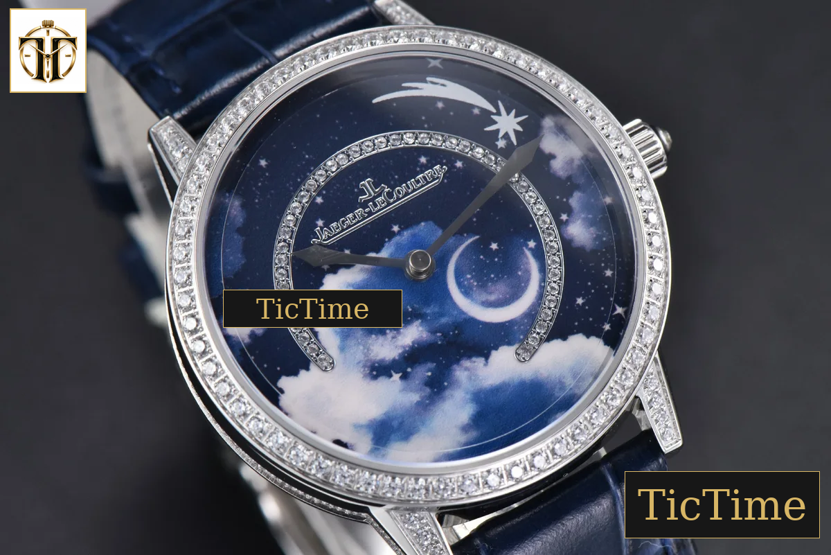 Rendez-Vous 36mm KZF SS Diamond Sky Blue Dial Blue Leather Strap 9015 — foto 10
