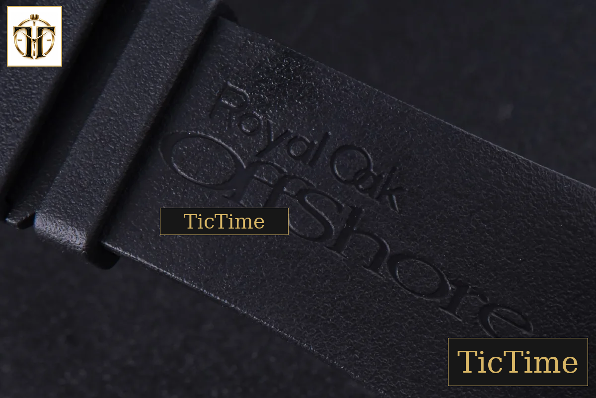 Royal Oak Offshore 44mm JF Black Ceramic Germany Edition Gray Dial Rubber Strap A3126 — foto 18