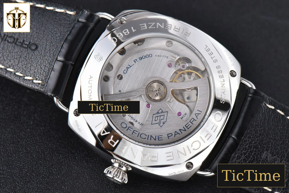 Radiomir PAM388 45mm VSF Black Dial Leather Strap P9000 — foto 13