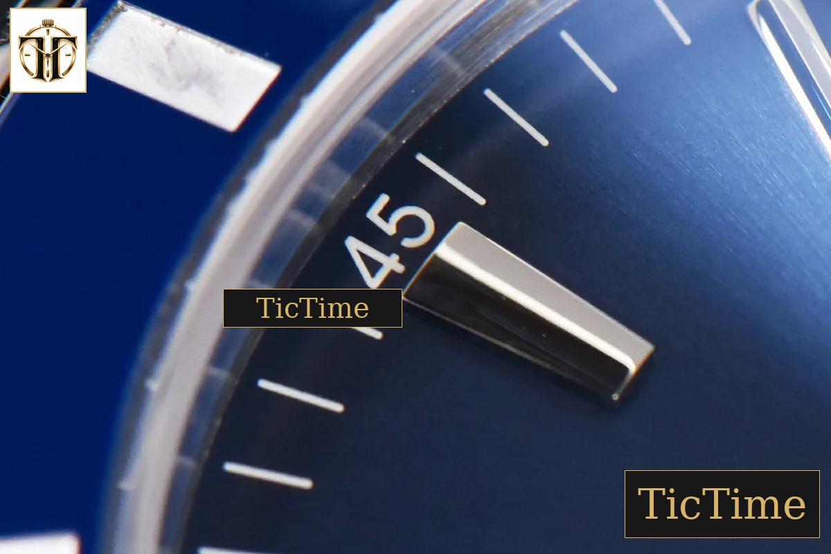 SuperOcean Heritage II 42mm GF Blue Dial Blue Bezel SS bracelet A2824 — foto 8