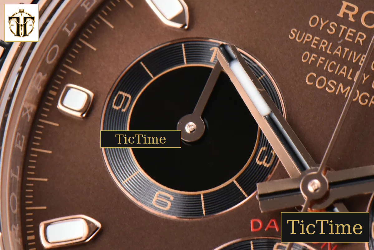 Daytona 116505 40mm BTF Brown Dial Black Subdial RG Bracelet SA4130 — foto 6