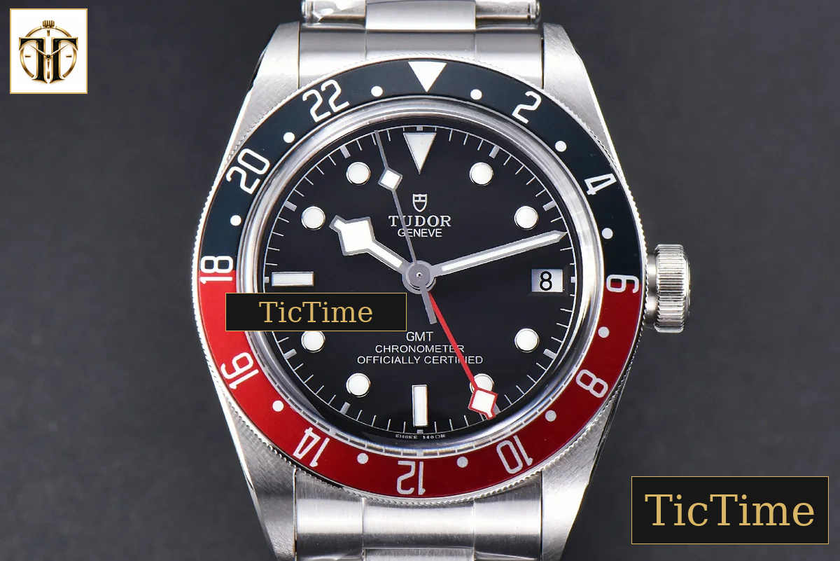 Black Bay GMT Pepsi 41mm ZF Blue/Red Black Dial SS Bracelet A2836 — foto 2