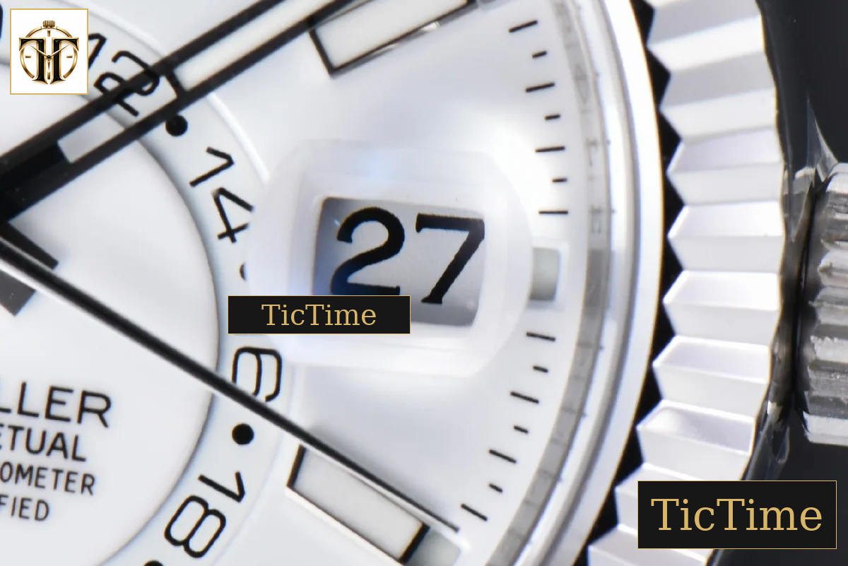 Sky-Dweller 904L 326934 42mm ZF White Dial SS Bracelet A2824 — foto 10