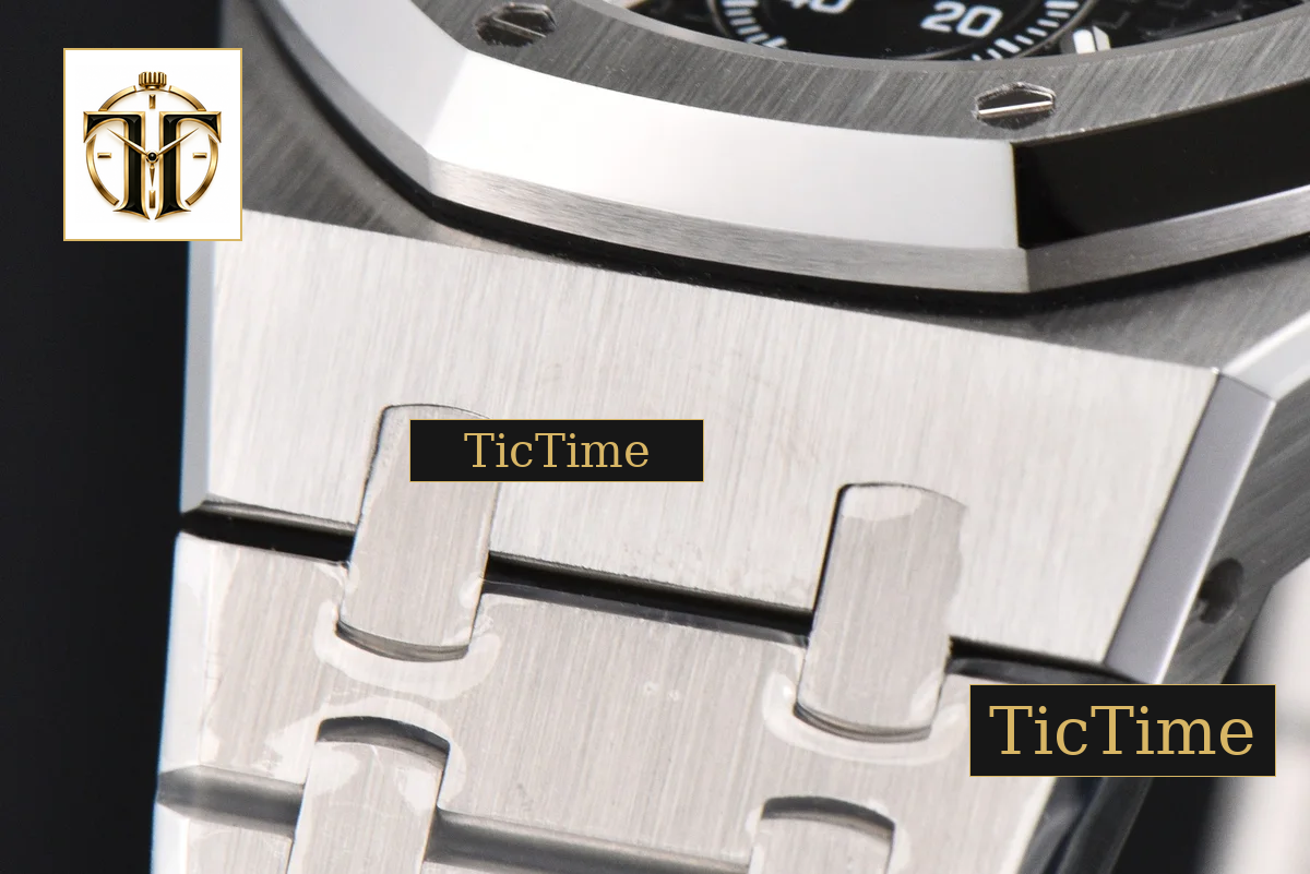 Royal Oak Chrono 26240 ZF SS Black Dial SS Bracelet V1 (V2 free sprung ) SA4401 — foto 31