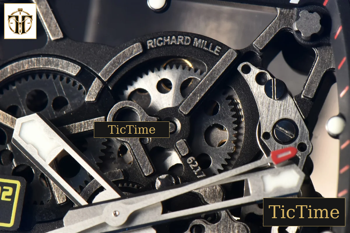 NTPT RM035-02 ZF Skeleton Dial Black Rubber Strap V5 NH05A — foto 10