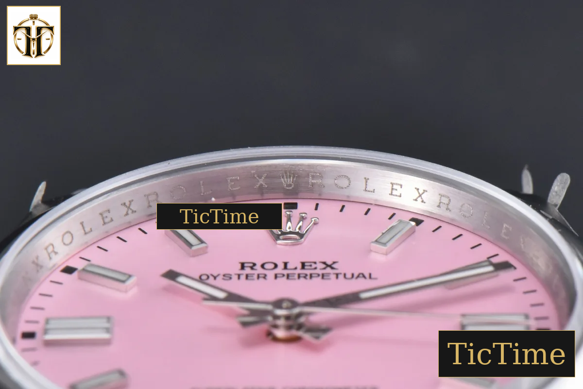 Oyster Perpetual 904L 126000 36mm GMF Pink Dial SS Bracelet VR3230 — foto 13