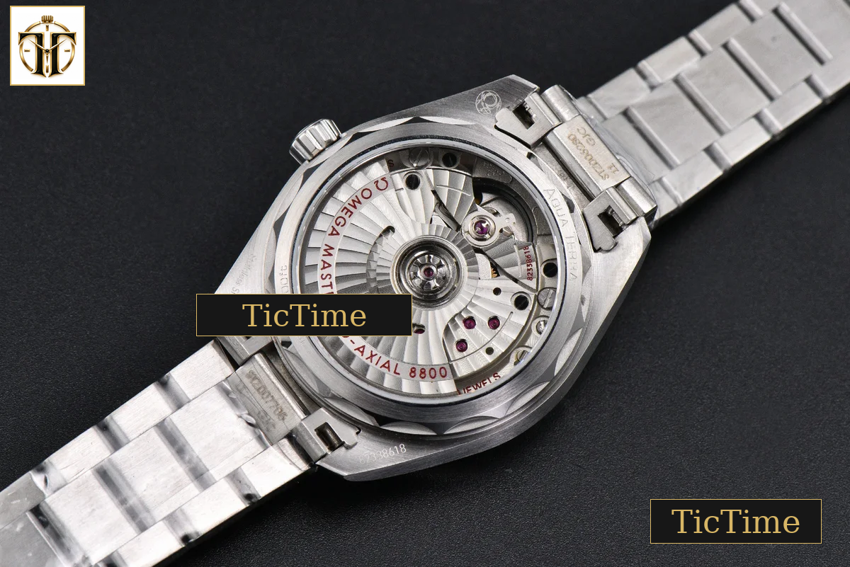 Aqua Terra 150M Ladies 34mm VSF Silver Dial Diamond Marker SS Bracelet A8800 — foto 12