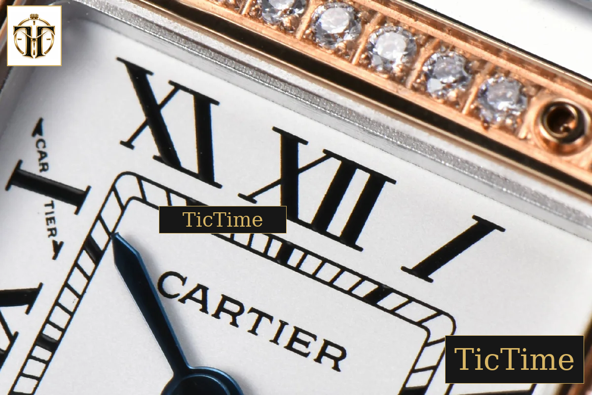 Panthère 22mm AF SS/RG Diamond Bezel White Dial SS/RG Bracelet Ronda Quartz — foto 6