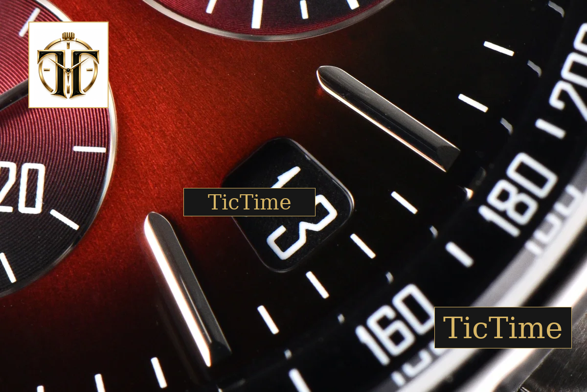 Code 11.59 Chrono 26393 41mm APSF SS Red/Black Dial Red Leather Strap SA4401 — foto 11