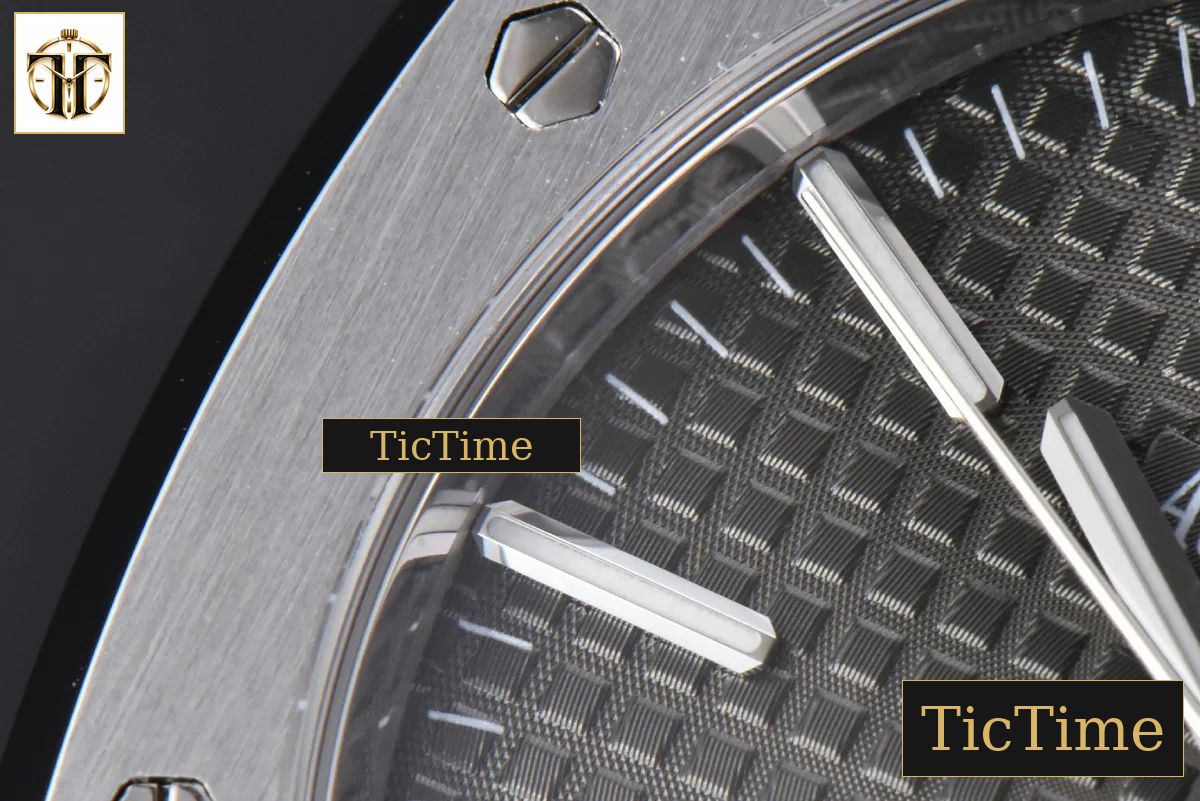 Royal Oak 15400 41mm ORF Gray Textured Dial SS Bracelet A3120 — foto 7