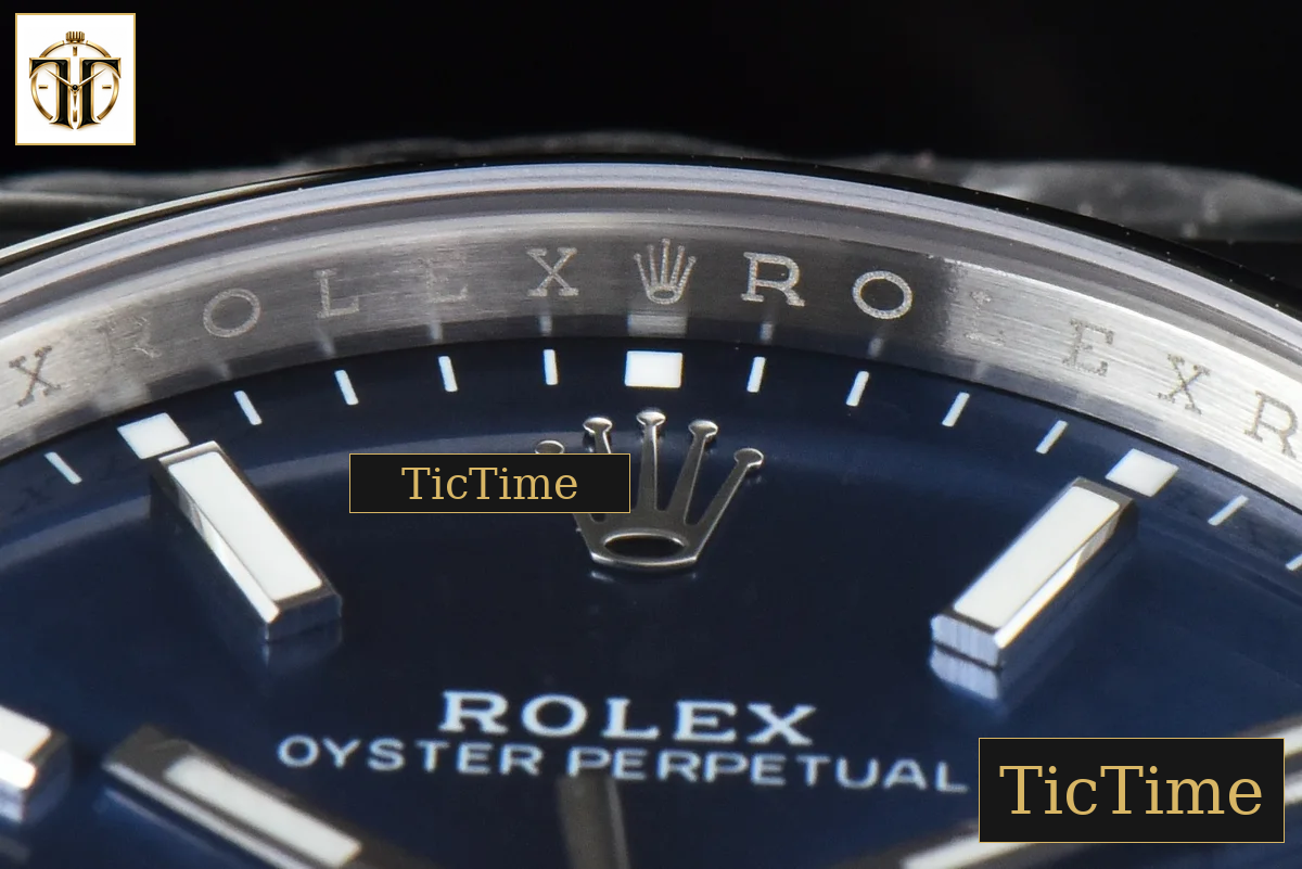 Oyster Perpetual 124300 41mm EWF Blue Dial SS Bracelet A3230 — foto 10
