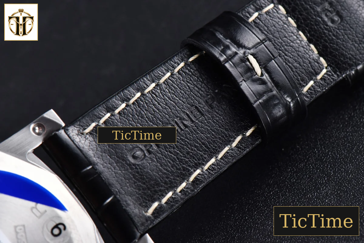 PAM1312 44mm VSF Black Dial Black Leather Strap P.9010 — foto 24