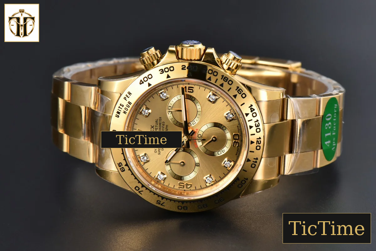 Daytona 116508 APSF YG YG Dial Diamond Marker YG Bracelet SH4130 — foto 16