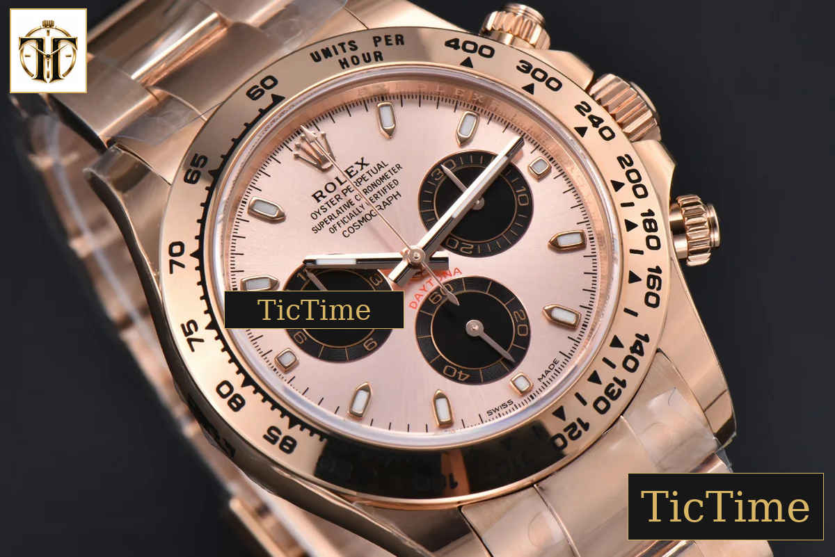 Daytona 116505 APSF RG RG Dial Lume Marker RG Bracelet SH4130 — foto 15