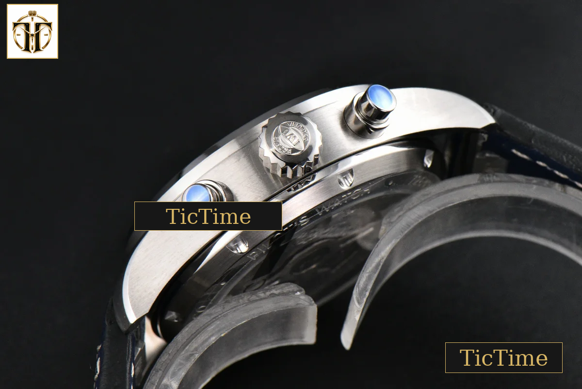 Pilot Chrono IW388101 41mm APSF Blue Dial Blue Leather Strap SA69385 — foto 14