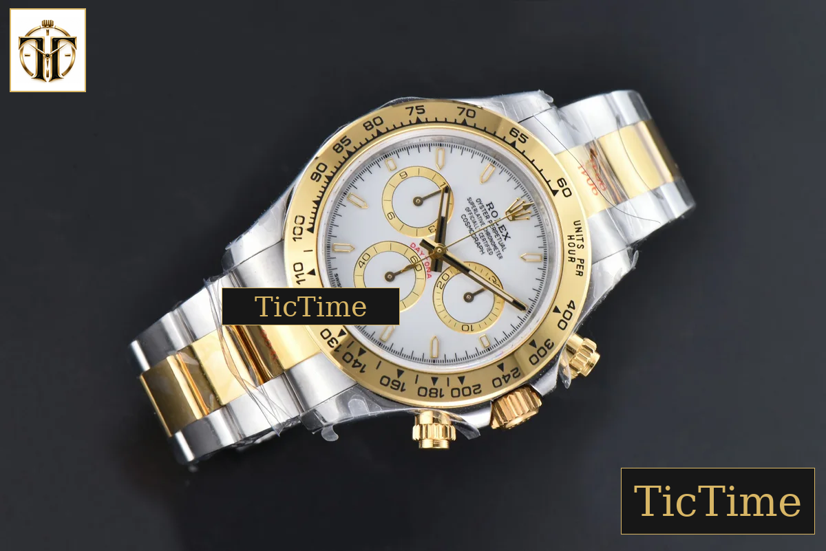 Daytona 904L 126503 40mm BPF YG/SS White Dial YG/SS Bracelet SH4131 — foto 3