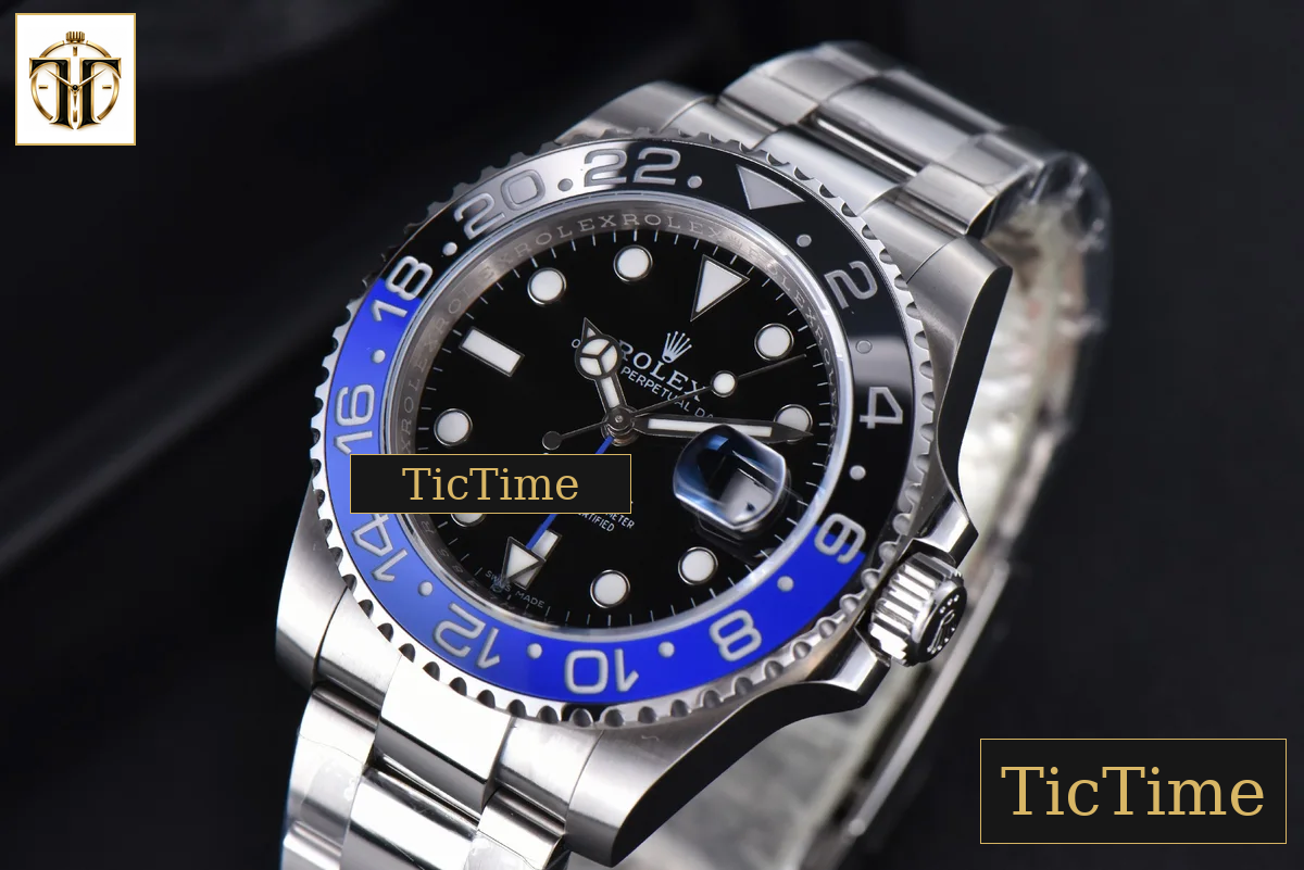 GMT Master BLNR 126710 V9F Black DIial Oyster Bracelet A3285 — foto 5