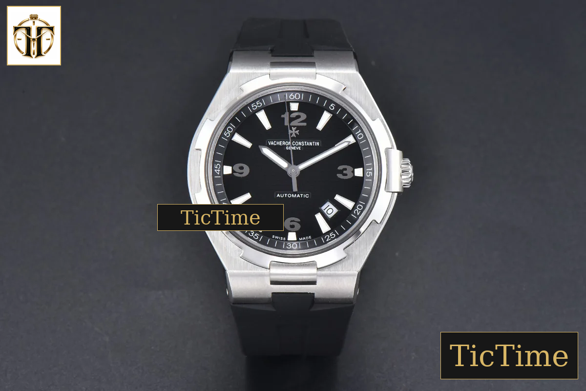 Overseas 47040 42mm PPF Black Dial Black Rubber Strap A1226 — foto 3