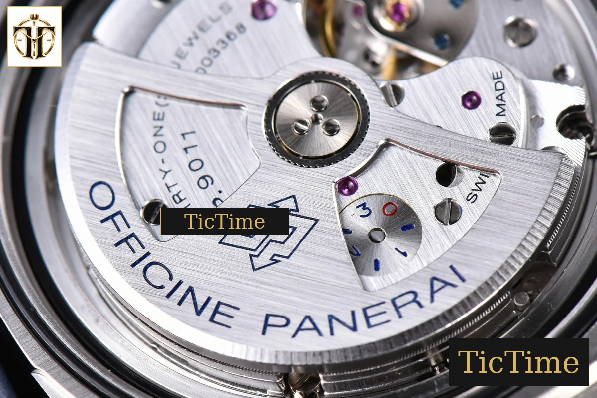 Luminor GMT PAM1033 44mm VSF Blue Dial Blue Leather Strap P9011 — foto 22