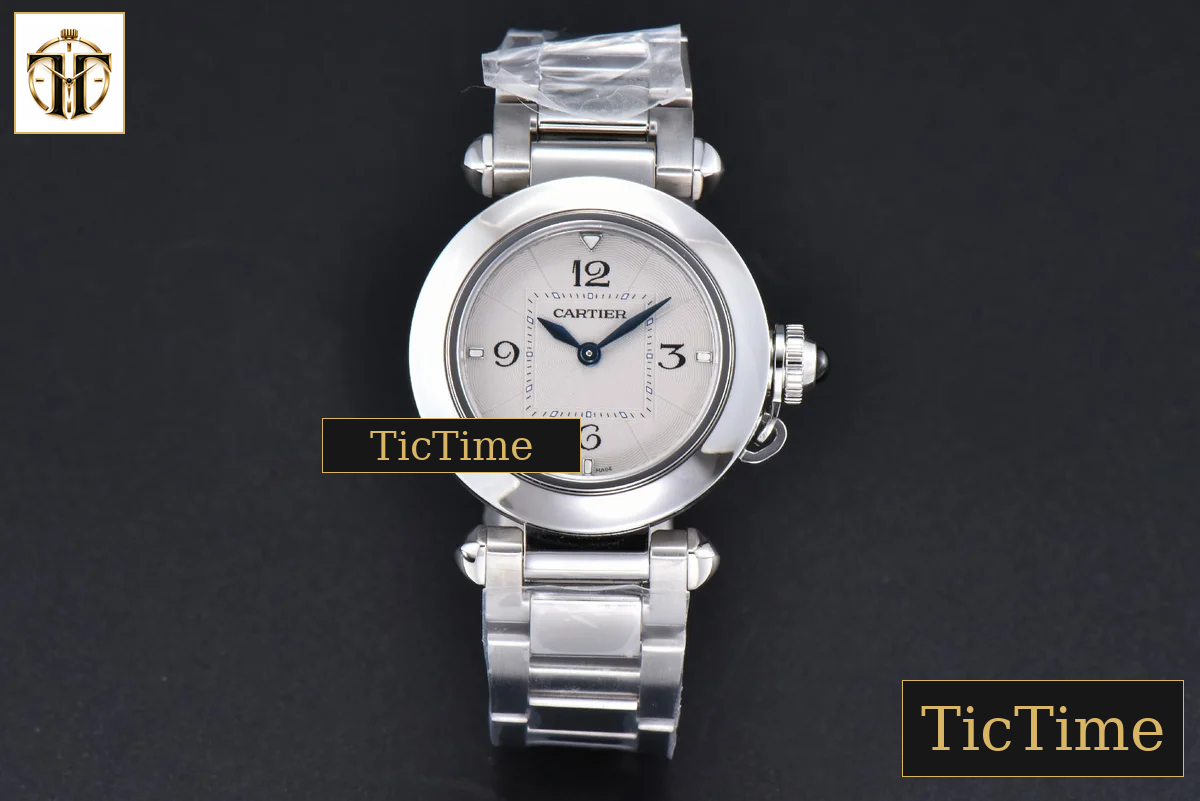 Pasha Ladies 30mm AF White Dial SS Bracelet Jap Quartz — foto 3