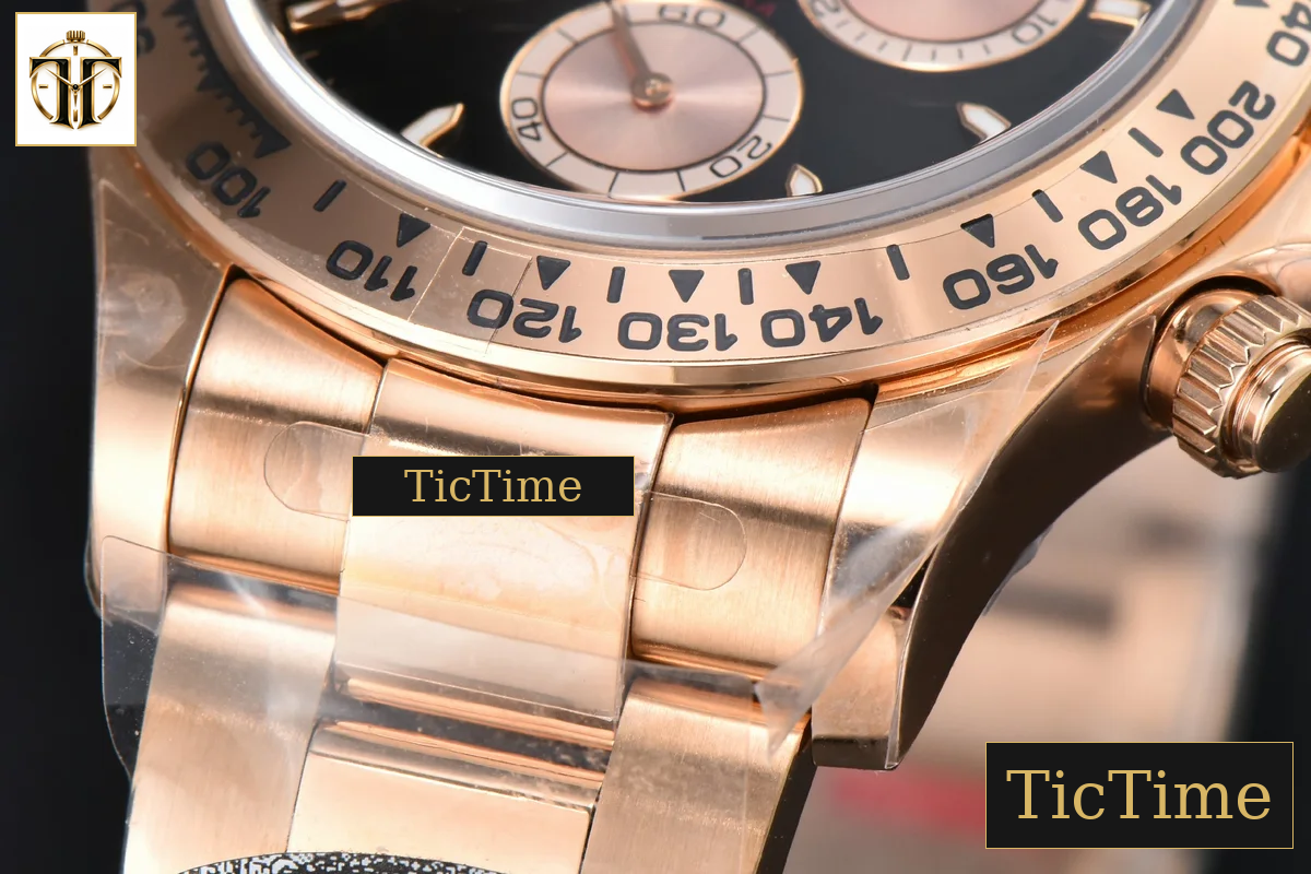 Daytona 126505 40mm Clean Factory RG Black Dial RG Subdial RG Bracelet SH4131 — foto 10