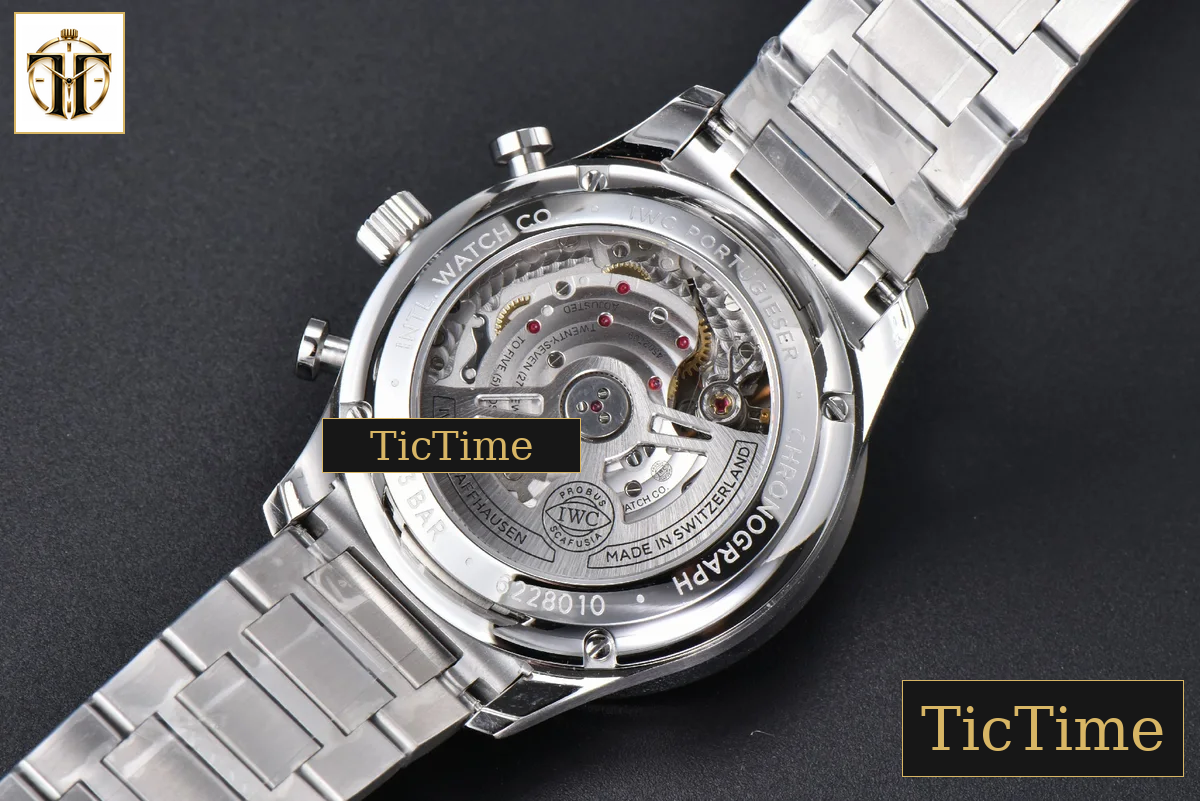 Portuguese IW371609 41mm ZF Black Dial SS Bracelet A96355 — foto 17
