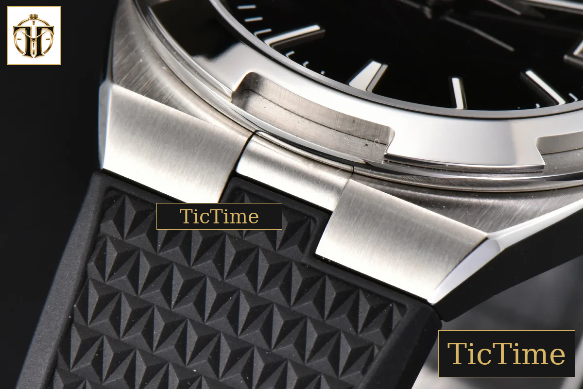 Overseas 4500V 41mm ZF Black Dial Black Rubber Strap A5100 — foto 11