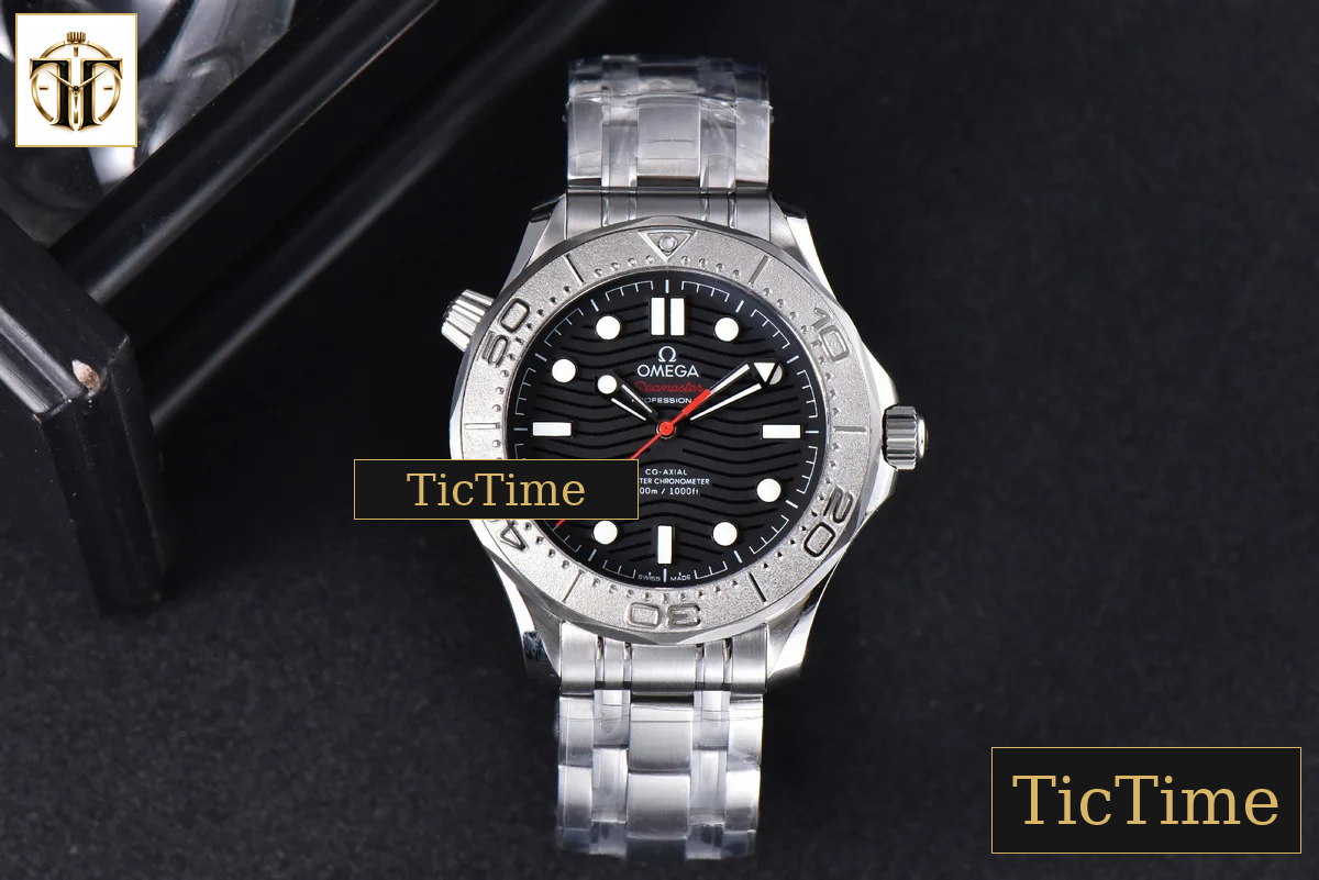 Seamaster Diver 300M Nekton 42mm VSF Black Dial Black SS Bracelet A8806 — foto 2