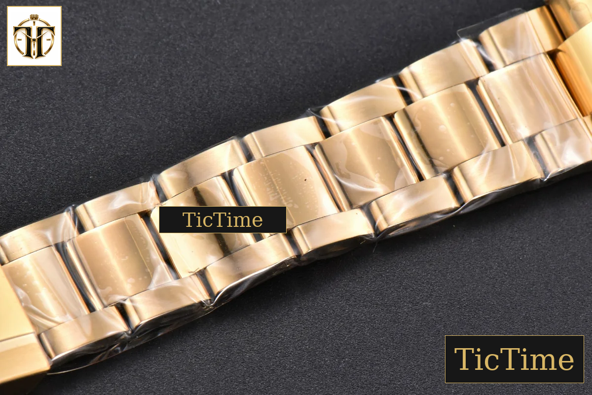 Daytona 116508 40mm Clean Factory YG 904L Black Dial YG Bracelet SA4130 — foto 33
