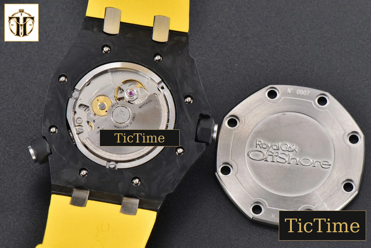 Royal Oak Offshore Diver 42mm IPF Black/Yellow Dial Yellow Rubber Strap MY9015 — foto 20