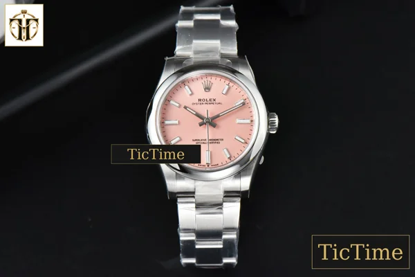 Foto frontal — Oyster Perpetual 277200 31mm EWF Pink Dial SS Bracelet A3230
