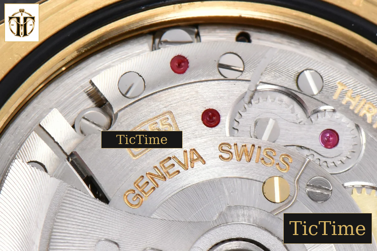 DayDate 40mm GMF YG Black Dial Diamond Marker President Bracelet A3235 — foto 25