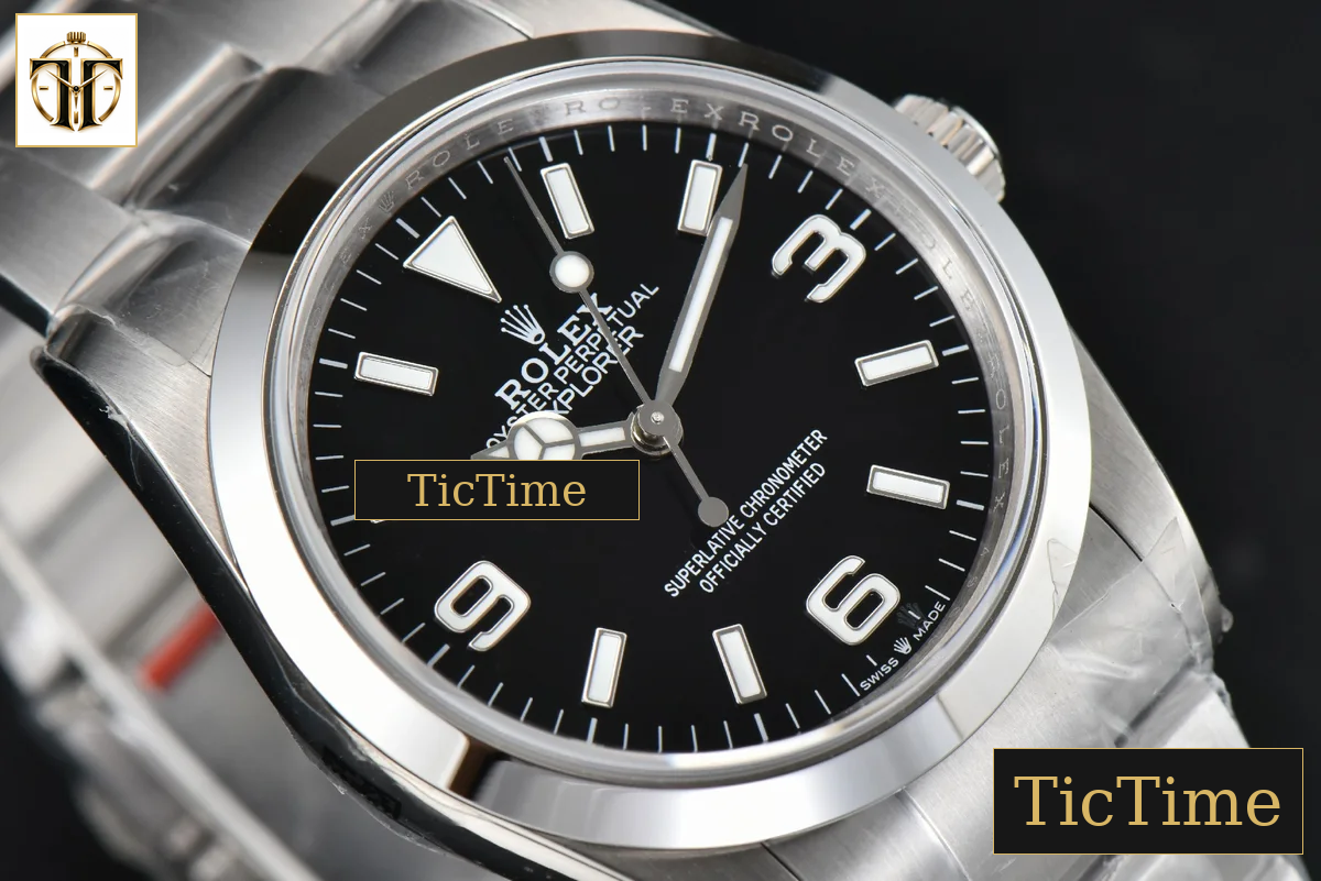 Explorer 316L 124270 36mm BPF Black Dial SS Bracelet VR3230 — foto 11