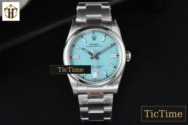 Foto frontal — Oyster Perpetual 126000 36mm EWF Tiffany Dial SS Bracelet A3230