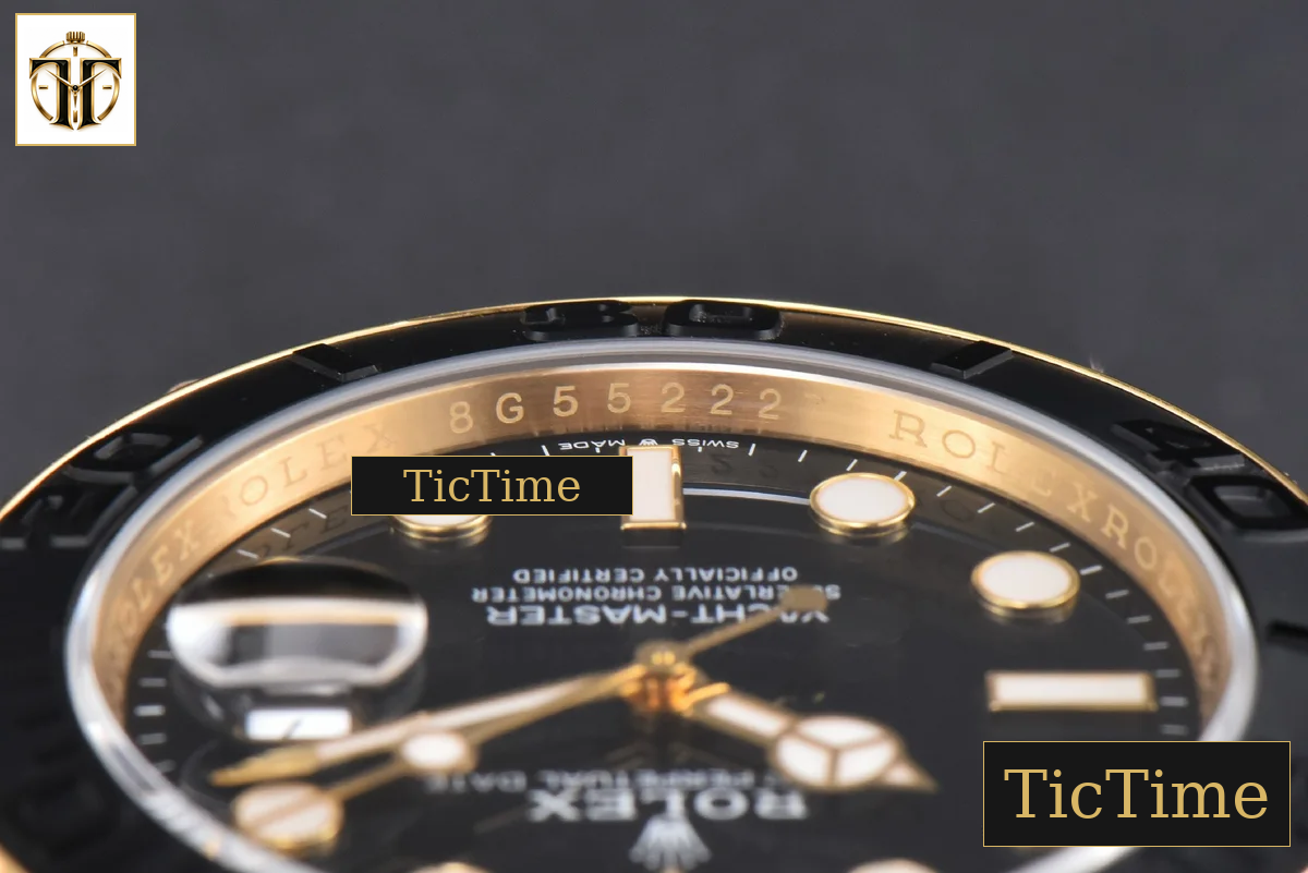 Yacht-Master 226658 42mm VSF YG Ceramic Black Dial Oysterflex Strap V2 Tungsten Weighted VS3235 — foto 15