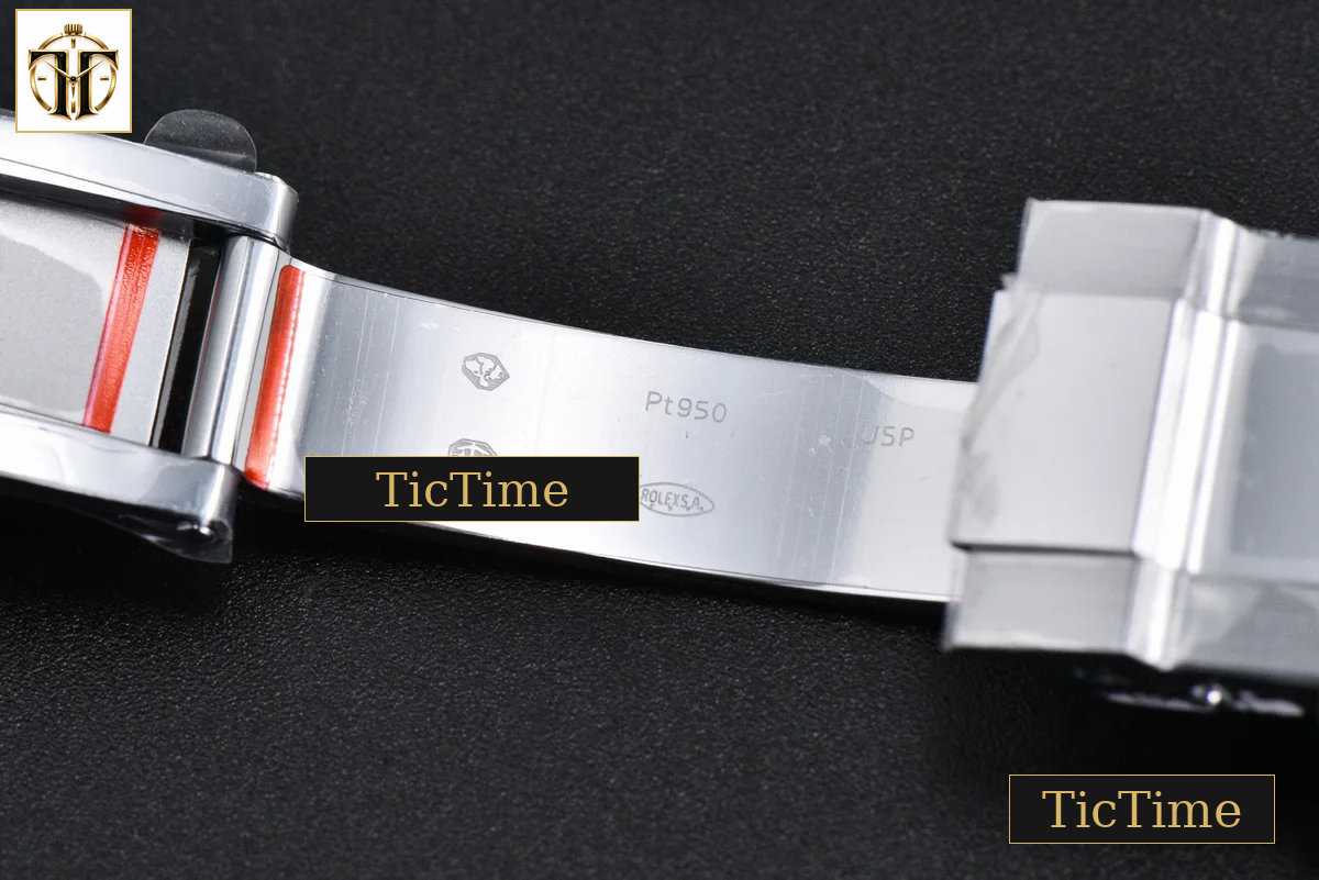 Daytona UFO 904L 126506 40mm UF Ice Blue Crystal Dial Diamond Markers SS Braclet (Free Sprung) UF4131 — foto 34