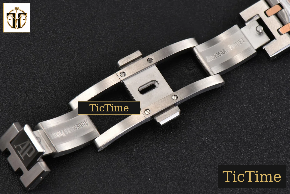 Royal Oak Ladies 33mm 8F RG/SS White Dial RG/SS Bracelet Swiss Quartz — foto 27