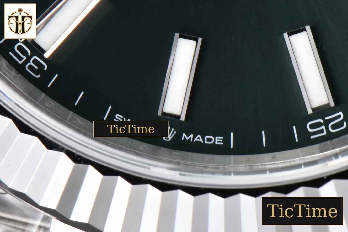 DateJust 904L Mint 126334 41mm Clean Factory Green Dial Jubilee Bracelet VR3235 — foto 8